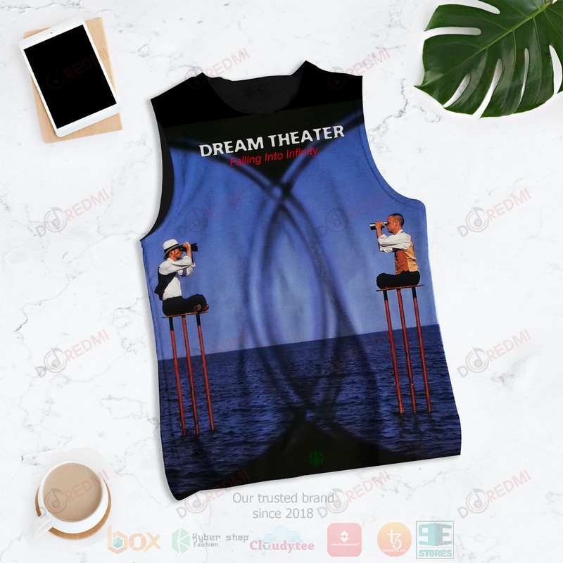 HOT Dream Theater Black Clouds & Silver Linings 3D Tank Top 5