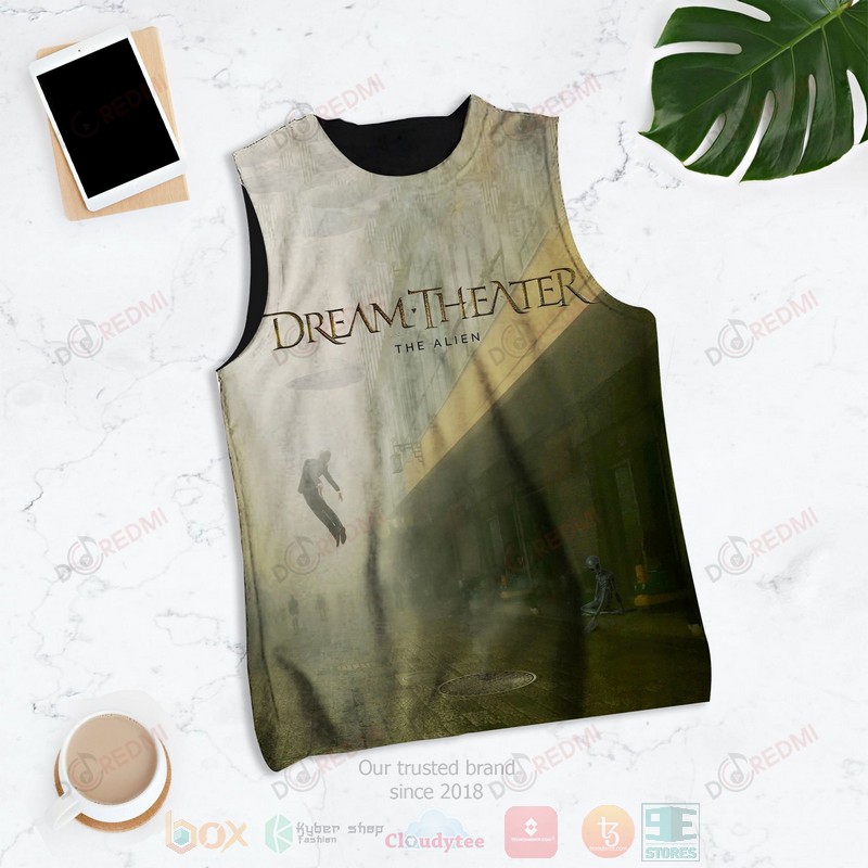 HOT Dream Theater The Alice In Chains bandn 3D Tank Top 6