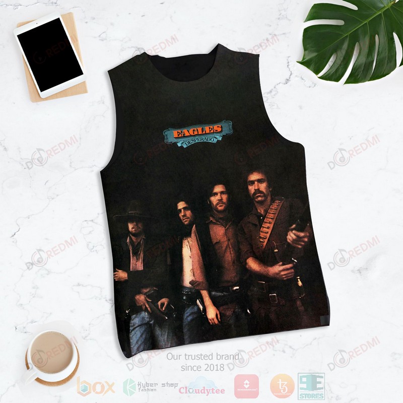 HOT Eagles One of These Nights 3D Tank Top 5
