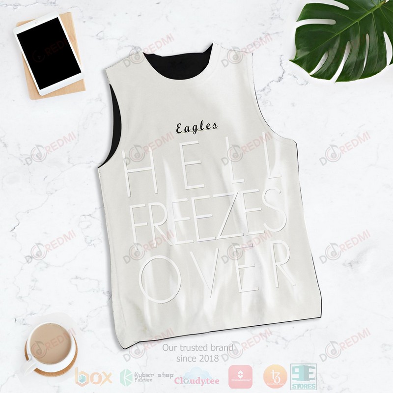 HOT Eagles Hell Freezes Over 3D Tank Top 6