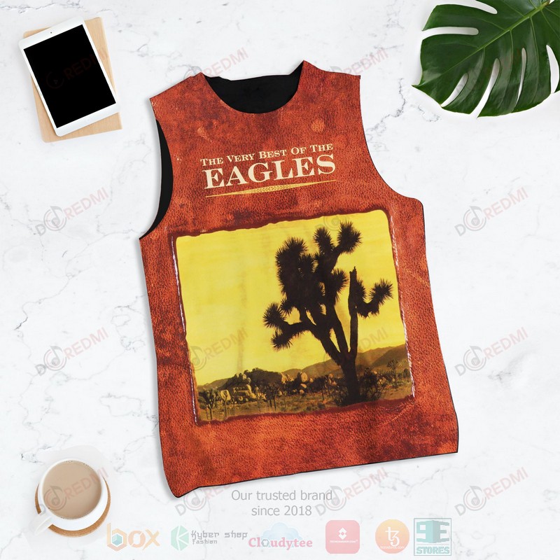 HOT Eagles The Very Best Of 3D Tank Top 2