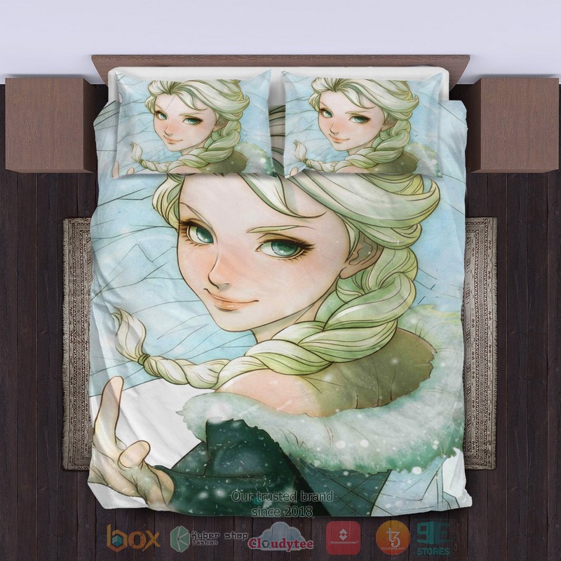 NEW Elsa Frozen Art Bedding Sets 9