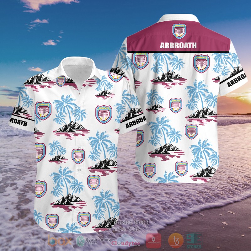 Arbroath Football Club Hawaiian Shirt 2