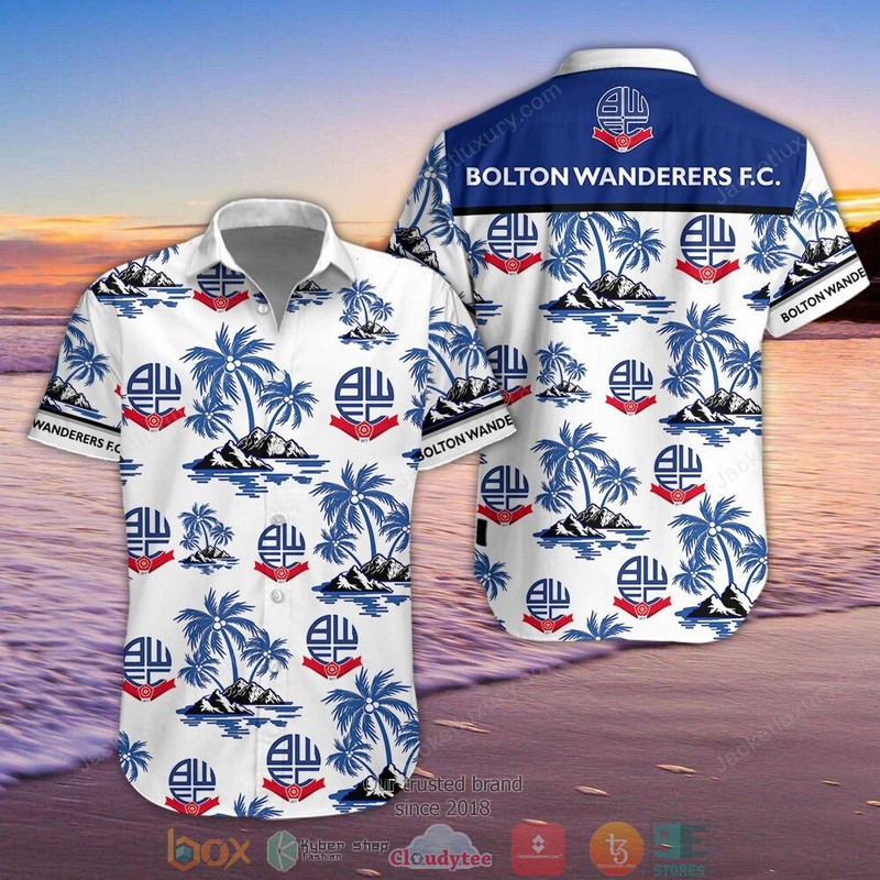 Bolton Wanderers 3D Hawaiian Shirt, Shorts 6