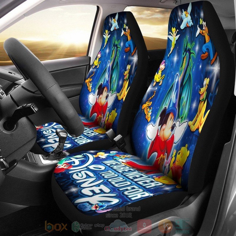 BEST Fantasia Mickey Disney Cartoon Car Seat Covers 7