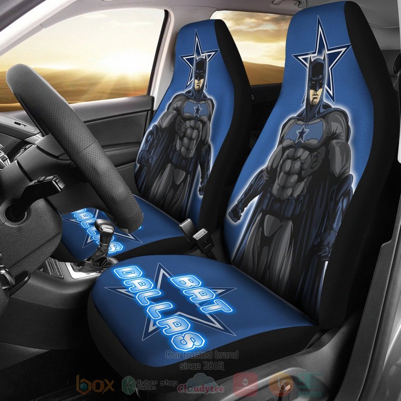 HOT Football Team Batman Bat Dallas Cowboys Car Seat Cover 1