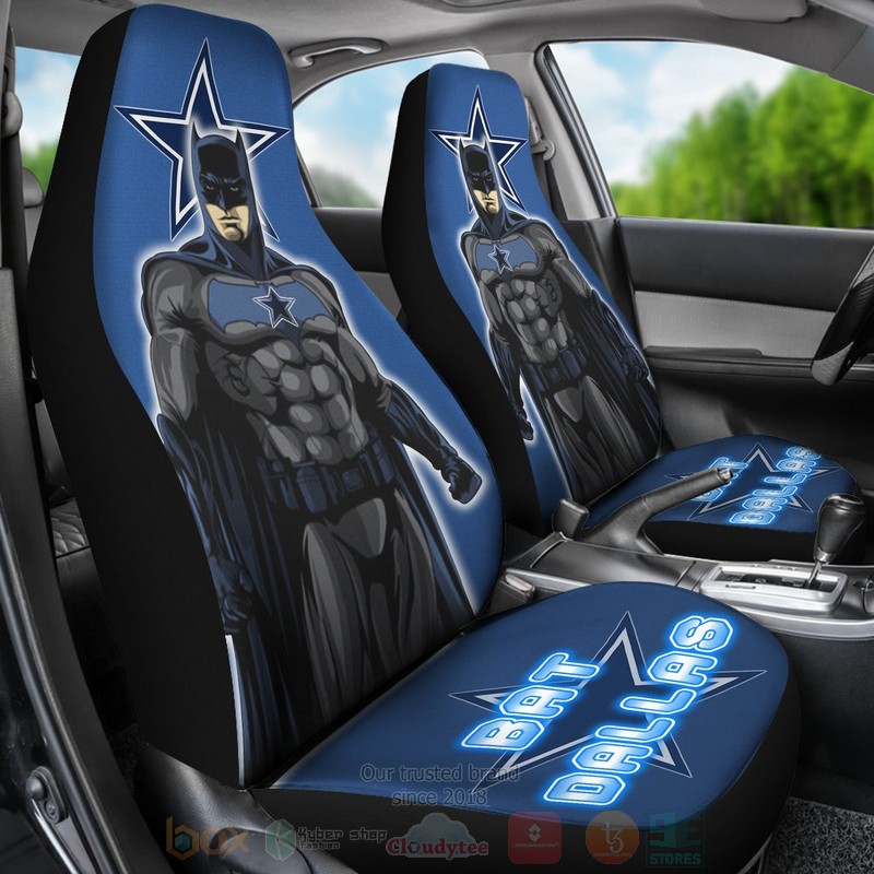 HOT Football Team Batman Bat Dallas Cowboys Car Seat Cover 15