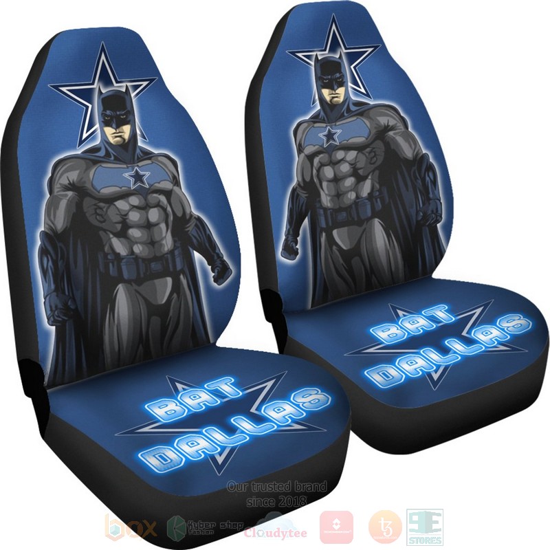 HOT Football Team Batman Bat Dallas Cowboys Car Seat Cover 4