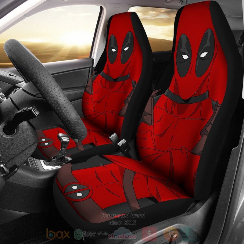 HOT Funny Deadpool Movie Car Seat Cover 9