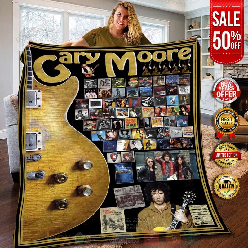 HOT Gary Moore Albums Luxury Quilt 6