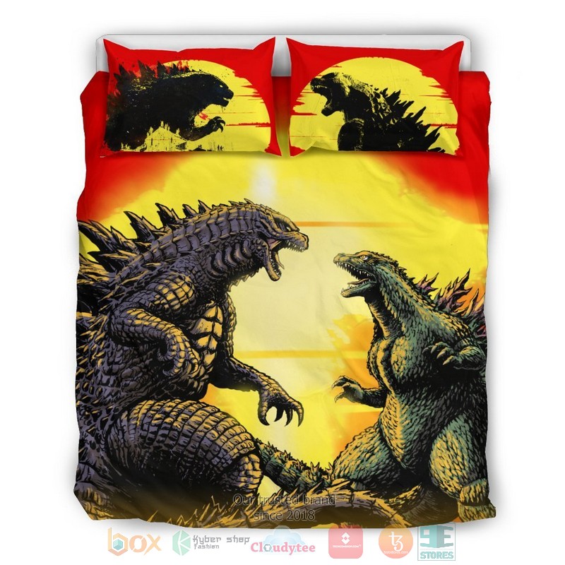 NEW Godzilla Bedding Sets 8