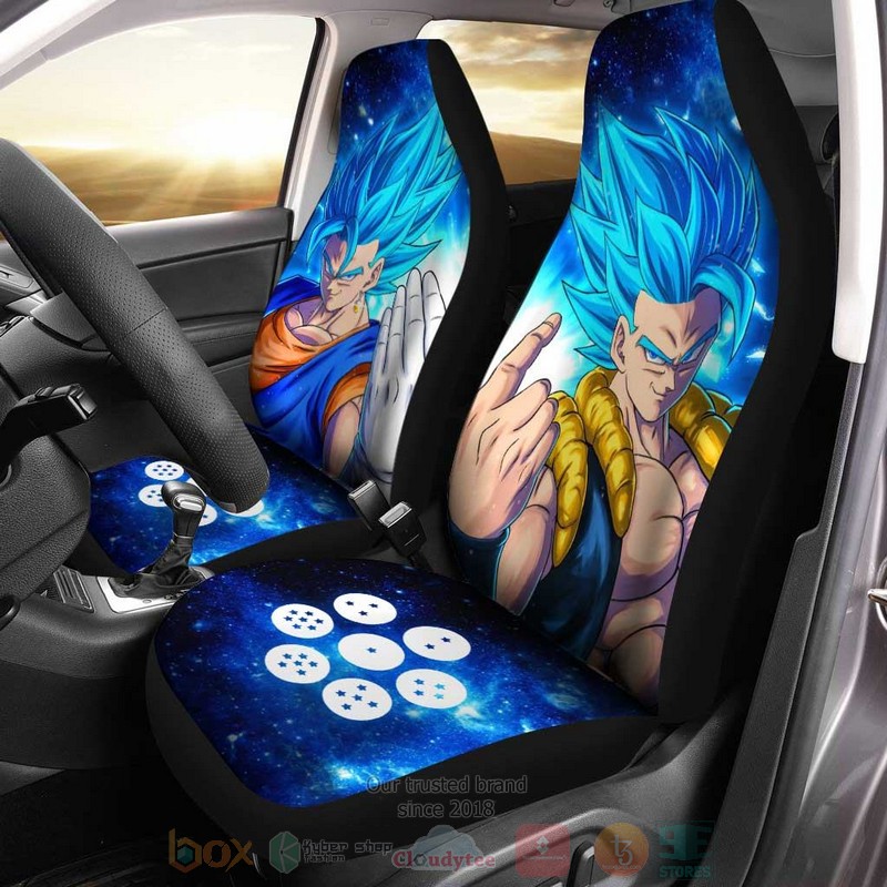 BEST Gogeta and Vegito Dragon Ball Anime Car Seat Covers 7