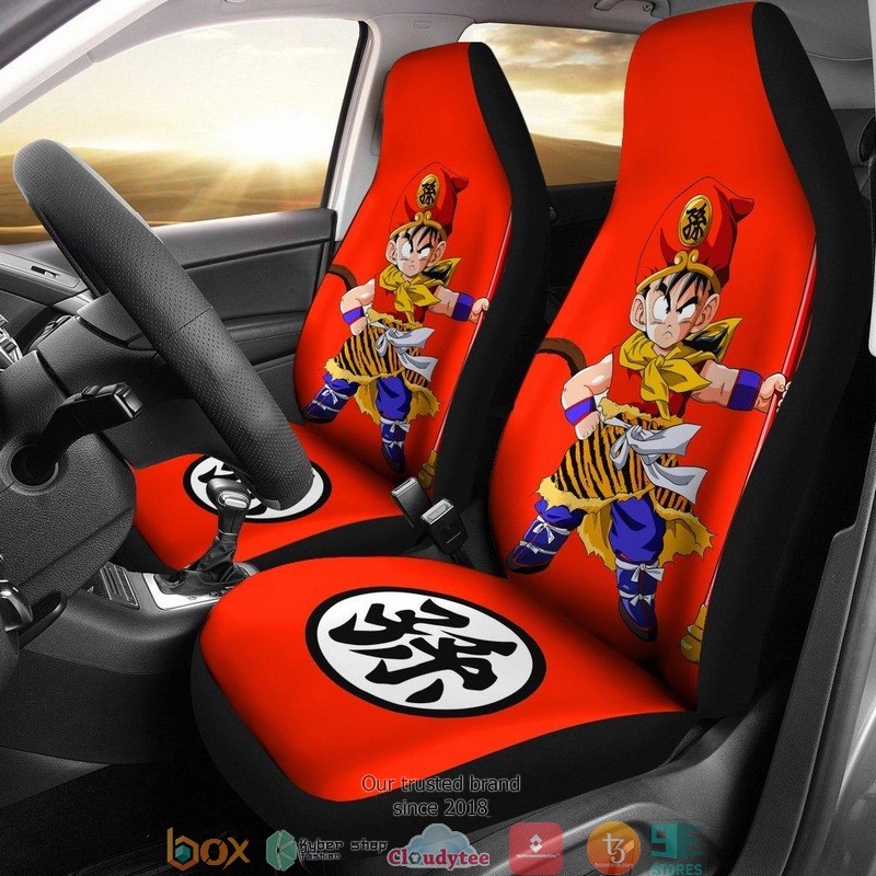 BEST Gohan Cosplay Red Car Seat Covers 8