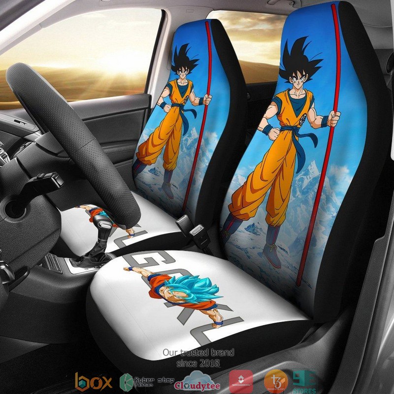 BEST Goku Blue Sky Car Seat Covers 9