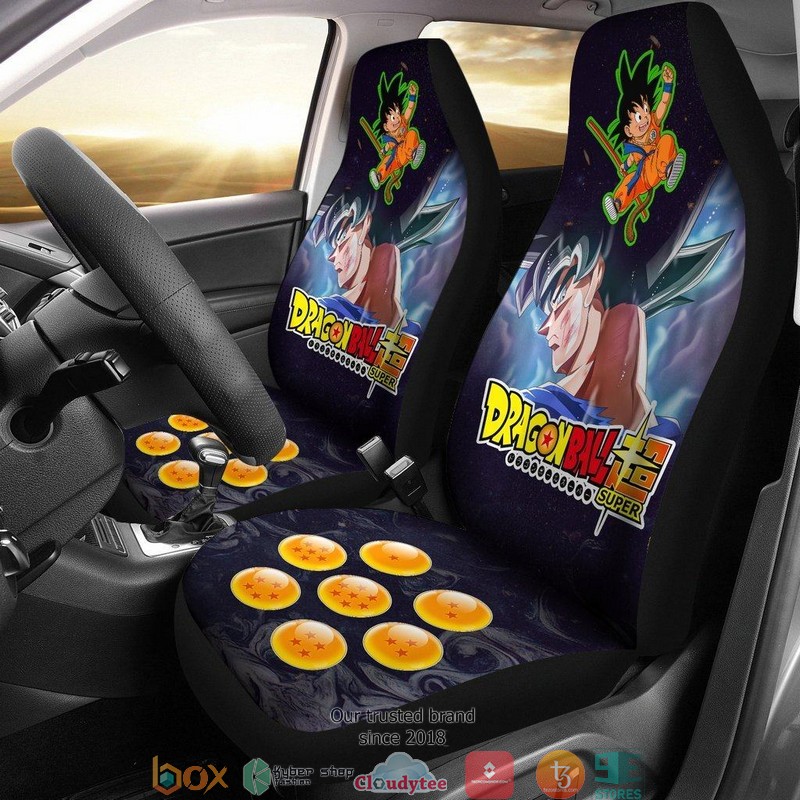BEST Goku Super Saiyan Ultra Instinct Car Seat Covers 8