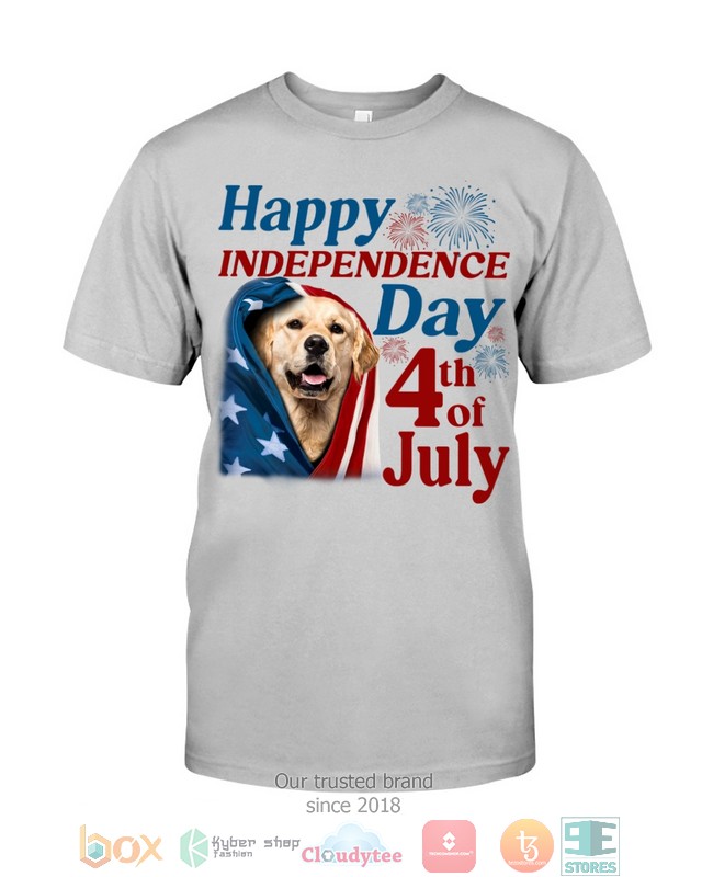 NEW Golden Retriever Happy Independence Day 4th Of July Hoodie, Shirt 47