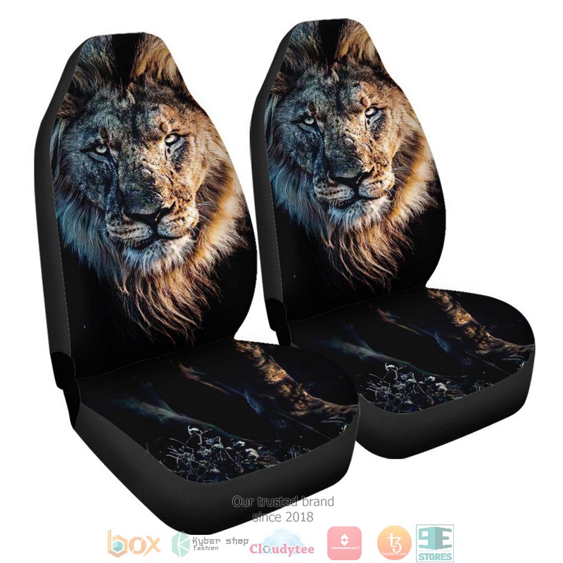 BEST Great Dad Lion Dad Car Seat Cover 3