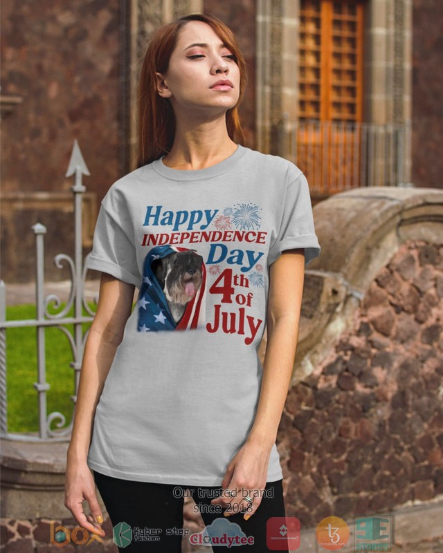 Standard Schnauzer Happy Independence Day 4th of July shirt, sweatshirt 16