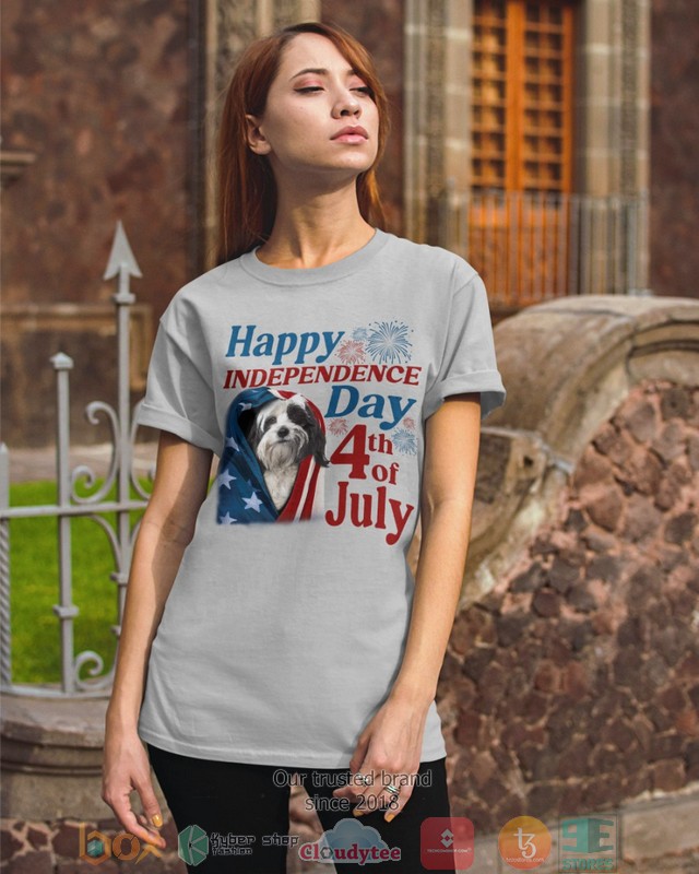 Tibetan Terrier Happy Independence Day 4th of July shirt, sweatshirt 17