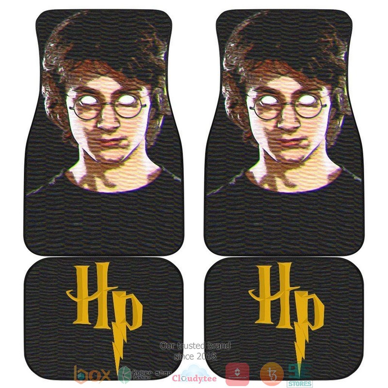 BEST Harry Potter Creepy Harry Potter Face Car Floor Mat 14