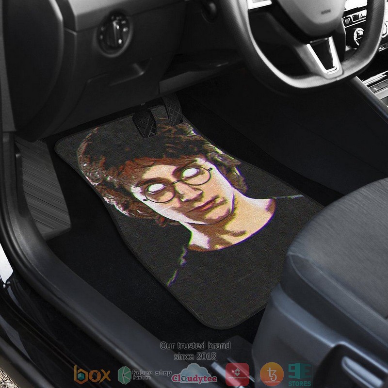 BEST Harry Potter Creepy Harry Potter Face Car Floor Mat 3