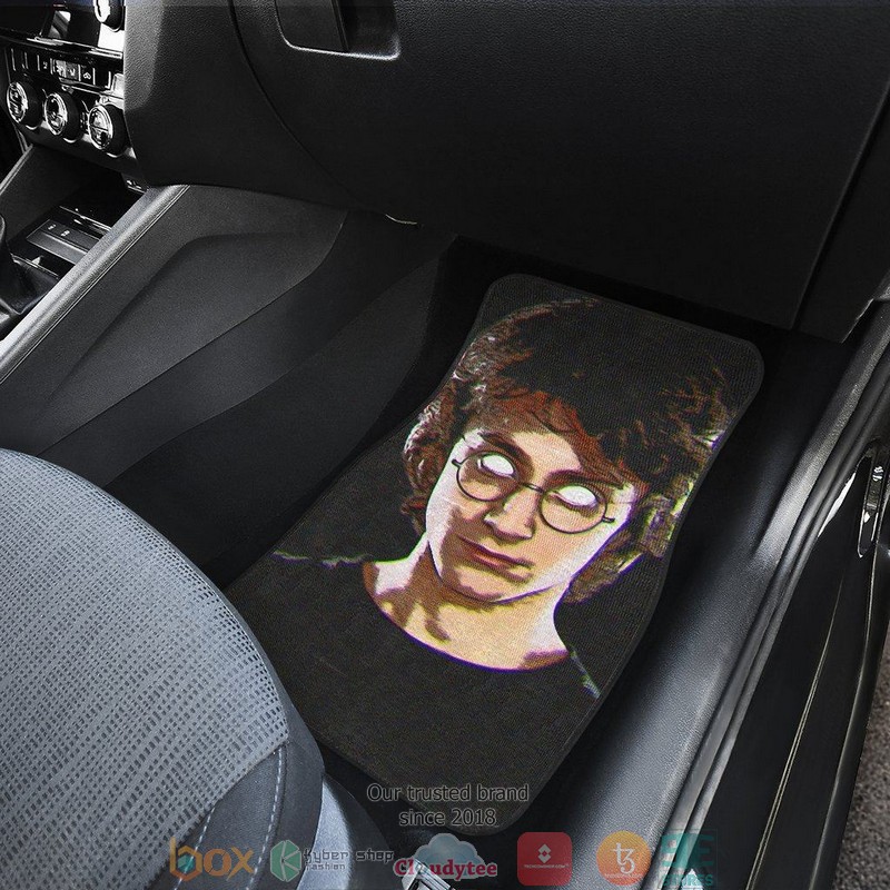 BEST Harry Potter Creepy Harry Potter Face Car Floor Mat 4