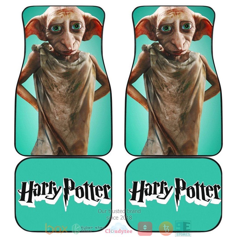 BEST Harry Potter Cute Dobby Green Car Floor Mat 14