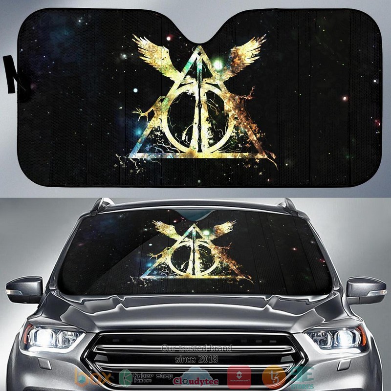 BEST Harry Potter Emblems 3D Car Sunshades 7