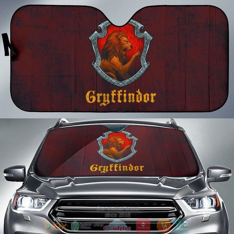 BEST Harry Potter Gryffindor 3D Car Sunshades 6