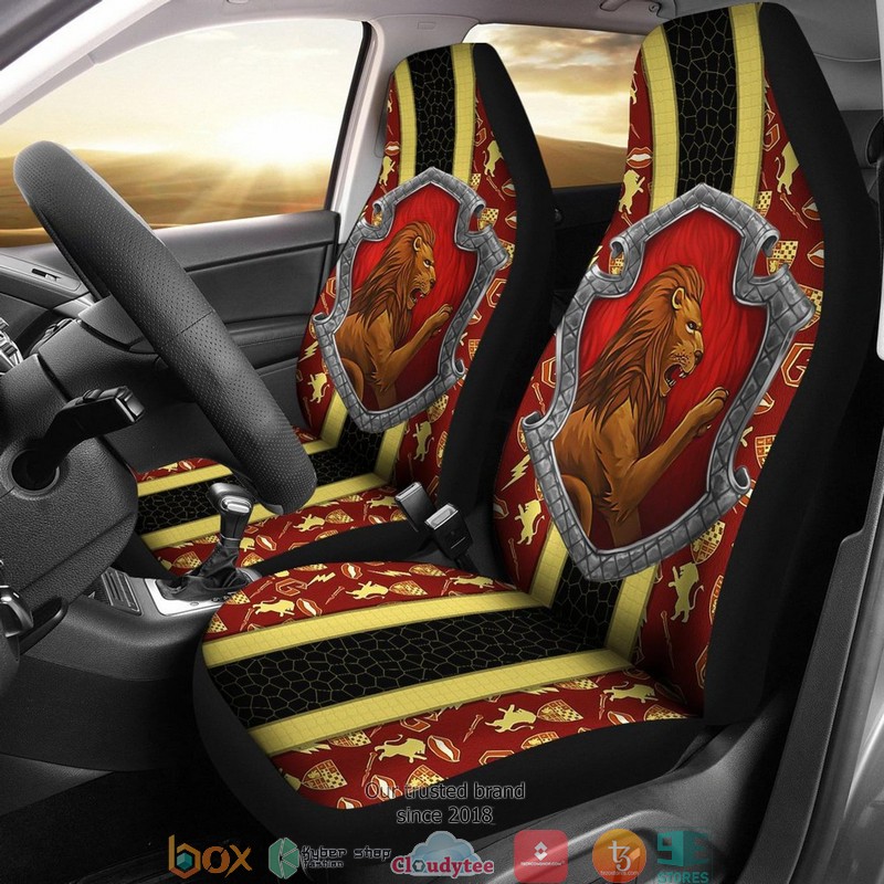 BEST Harry Potter Harry Potter Art Gryffindor Movie Car Seat Covers 11