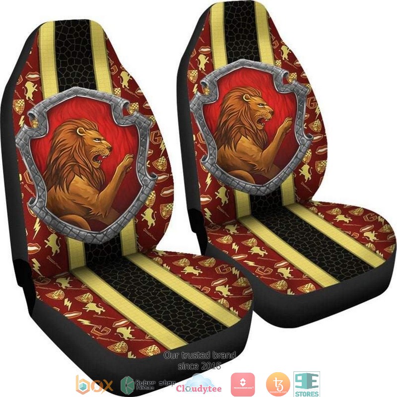 BEST Harry Potter Harry Potter Art Gryffindor Movie Car Seat Covers 4 BEST Harry Potter Harry Potter Art Gryffindor Movie Car Seat Covers - Image 4