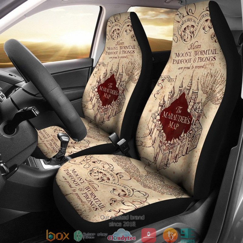 BEST Harry Potter Harry Potter Art Logo Movie Car Seat Covers 10
