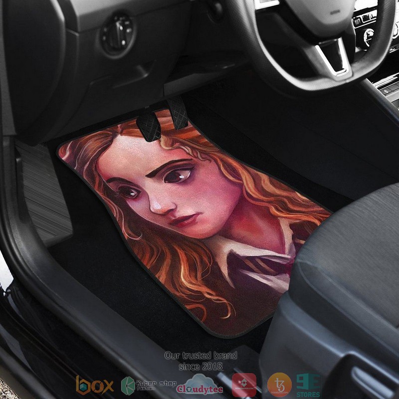 BEST Harry Potter Hermione Face Beauty Cheetah Artwork Car Floor Mat 17