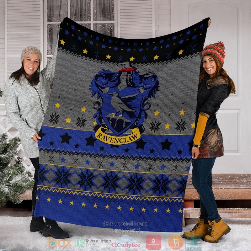 BEST Harry Potter Ravenclaw Sign Christmas Soft Blanket 16