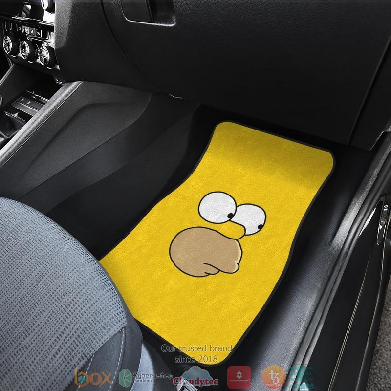 BEST Homer Simpson Funny Face Car Floor Mat 4