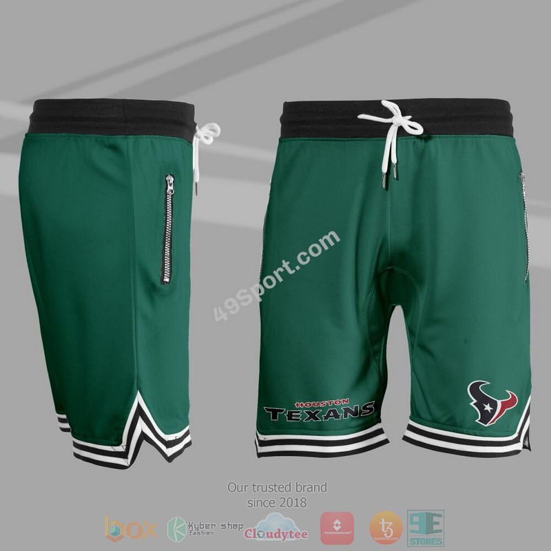 NEW Houston Texans Basketball Shorts 4 NEW Houston Texans Basketball Shorts - Image 4