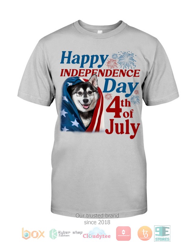 NEW Husky Happy Independence Day 4th Of July Hoodie, Shirt 47