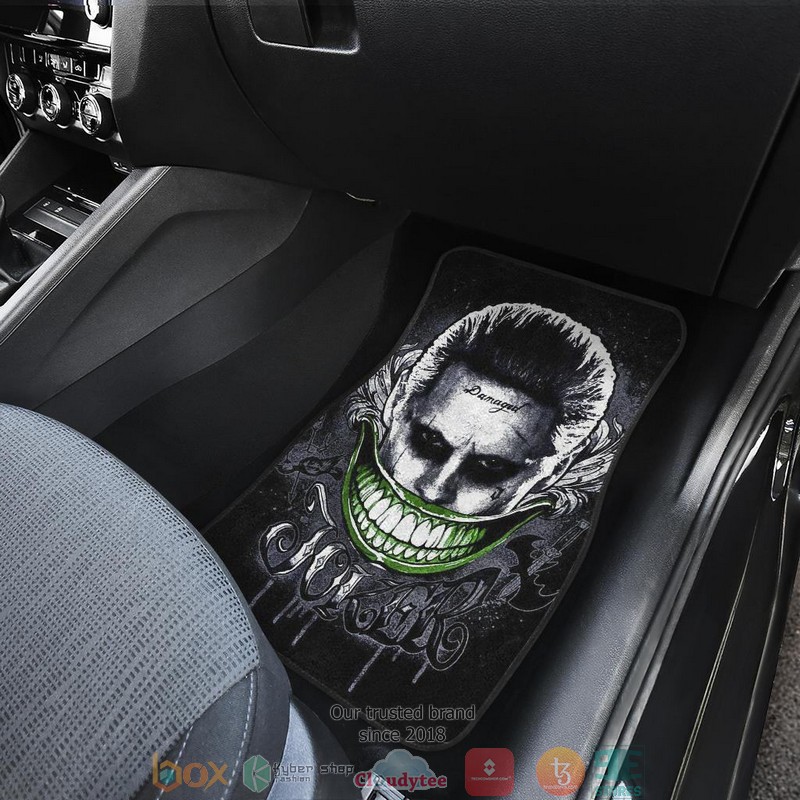 BEST Joker Smile Suicide Squad Movie Car Floor Mat 8