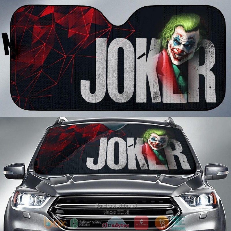 BEST Joker Suicide Squad Movie 3D Car Sunshades 6