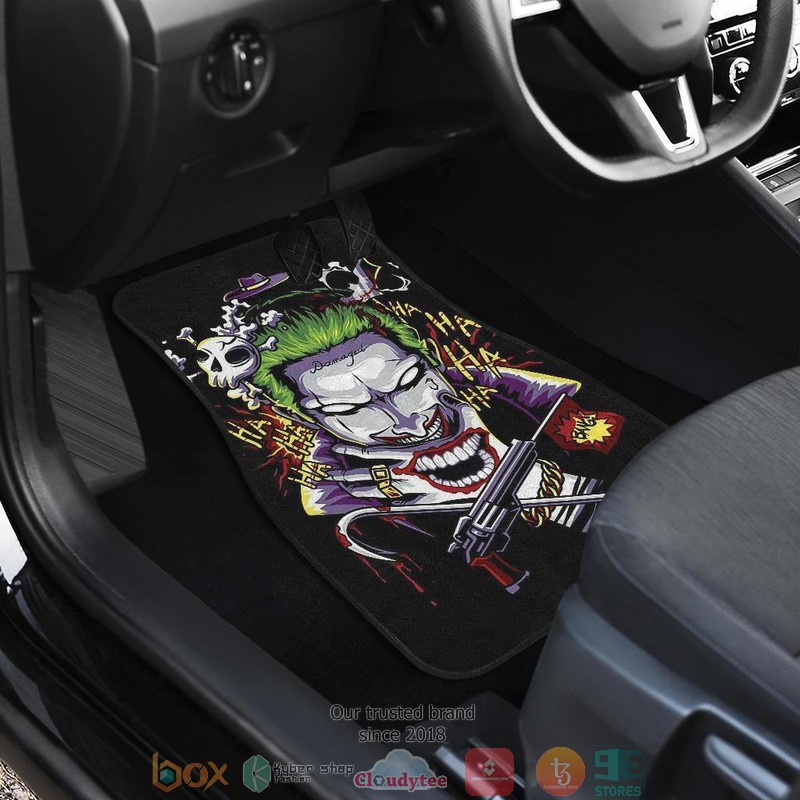 BEST Joker Villains Suicide Squad Movie Car Floor Mat 3