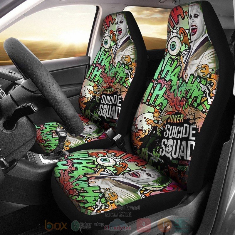 HOT Joker Villains Suicide Squad Movie Car Seat Cover 9