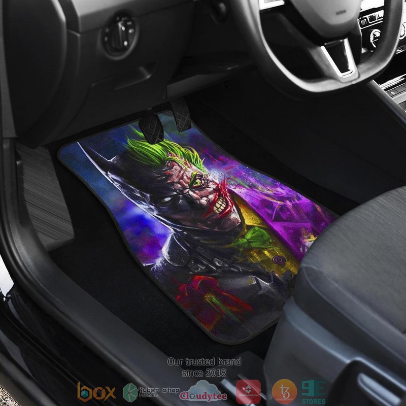 BEST Joker and Batman Villains Movie Car Floor Mat 3