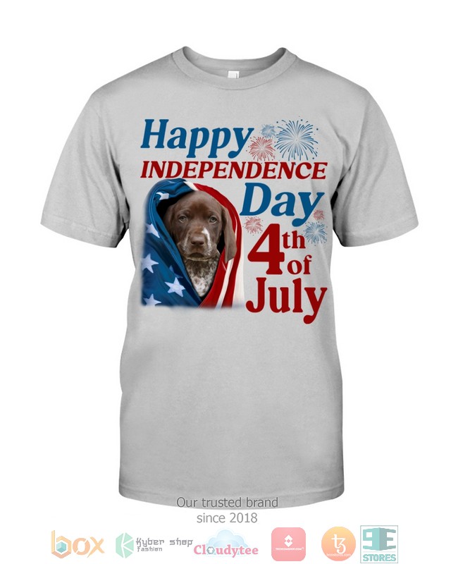 NEW German Shorthaired Pointer Happy Independence Day 4th Of July Hoodie, Shirt 47