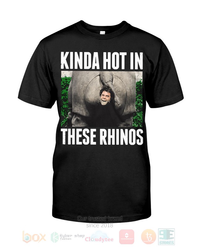 NEW Kinda Hot In These Rhinos Meme Ace Ventura Hoodie, Shirt 25