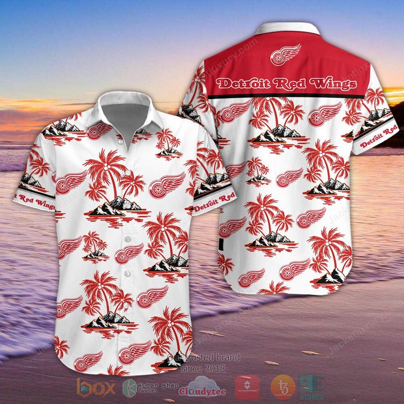 Detroit Red Wings Hawaiian Shirt 6