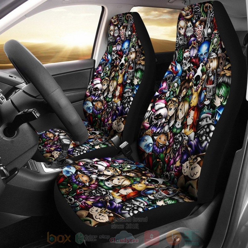 HOT Legend of Zelda All Characters Car Seat Cover 9