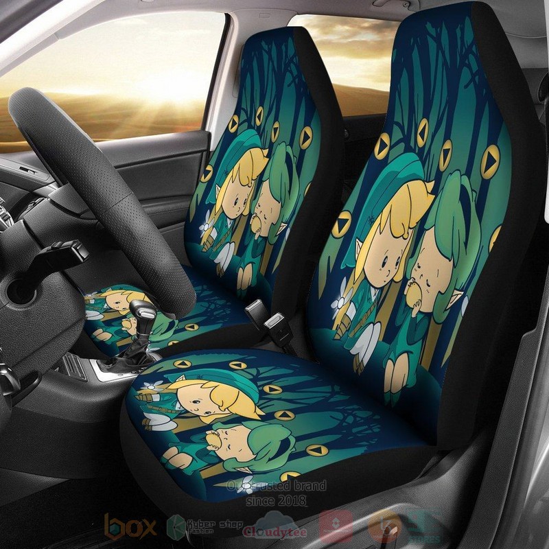 HOT Legend of Zelda All Characters Game Car Seat Cover 9