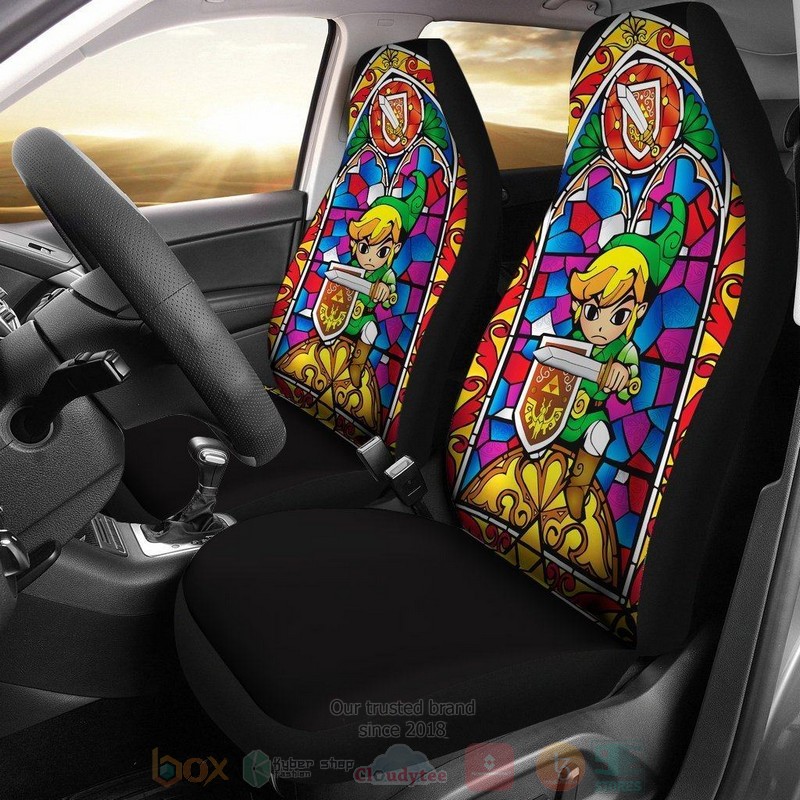 HOT Legend of Zelda Link Car Seat Cover 8