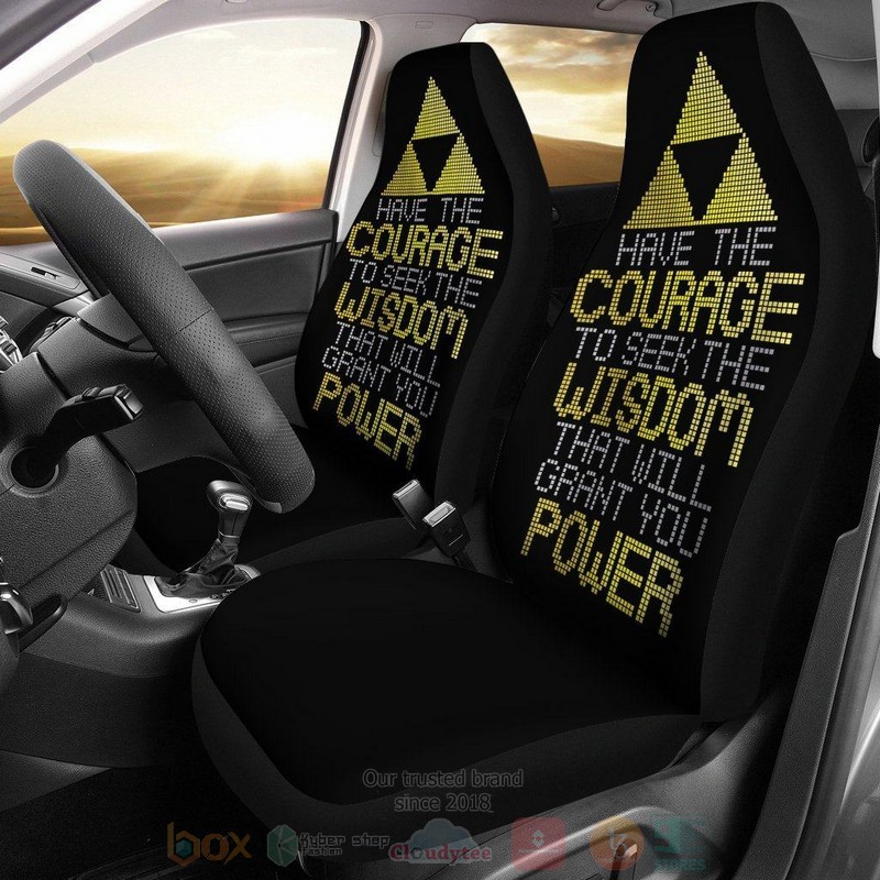 HOT Legend of Zelda Quote Anime Car Seat Cover 8