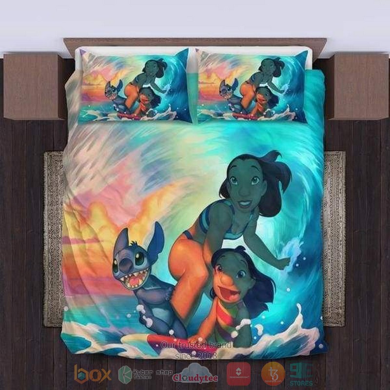 NEW Lilo & Stitch Surfing Bedding Sets 9